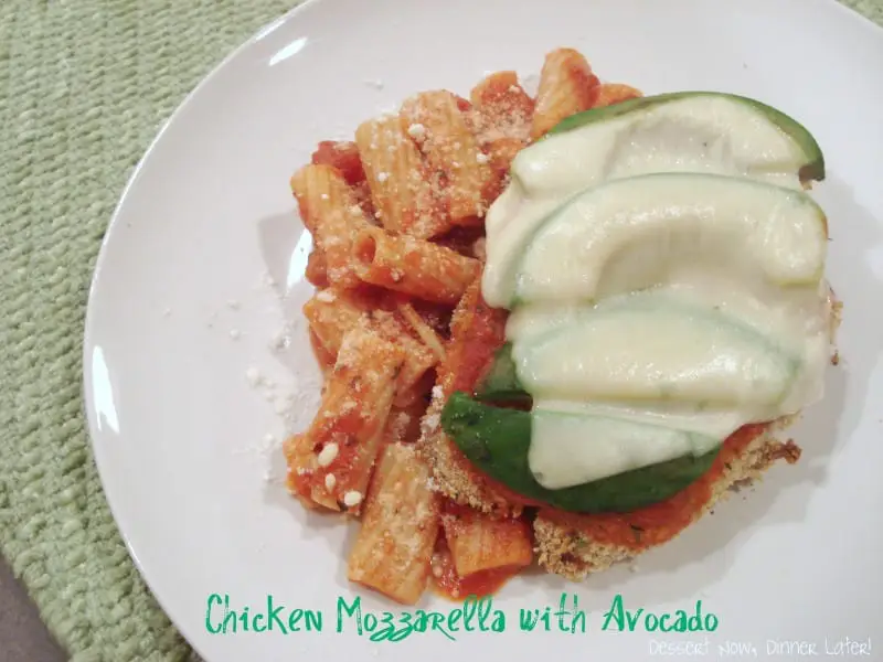 Chicken Mozzarella with Avocado