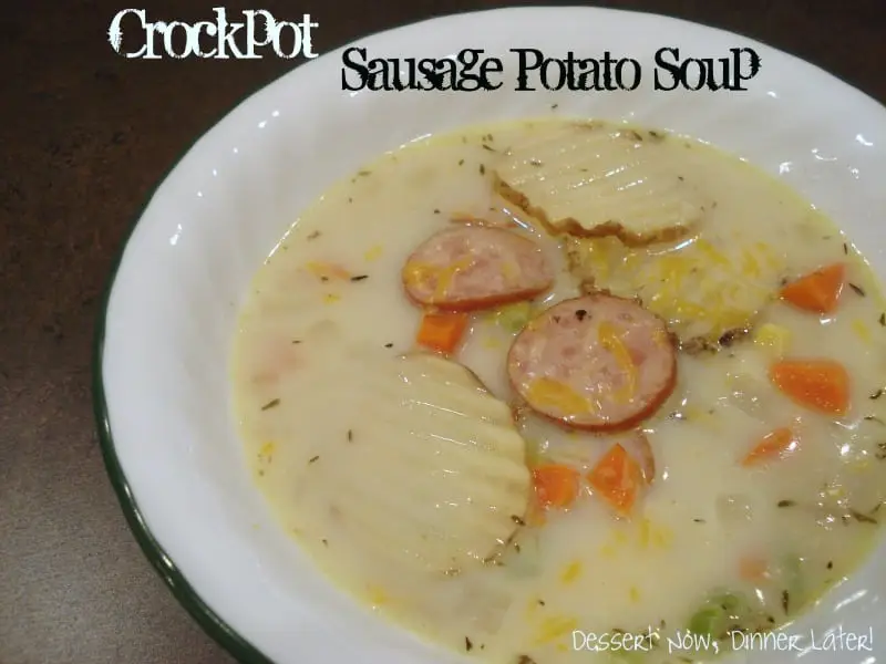 Crockpot Sausage Potato Soup