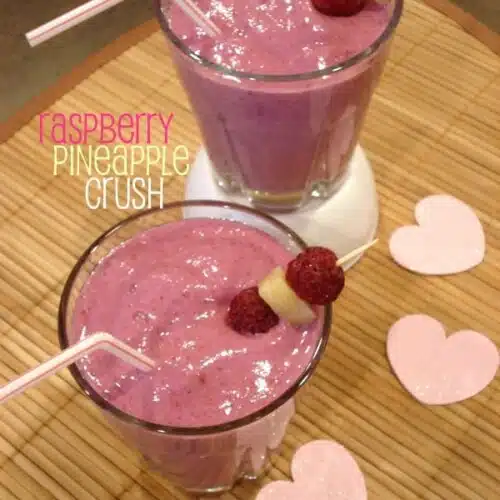 Raspberry Pineapple Crush