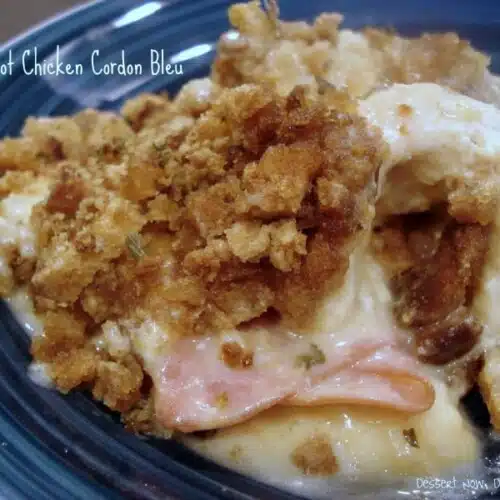 Crockpot Chicken Cordon Bleu