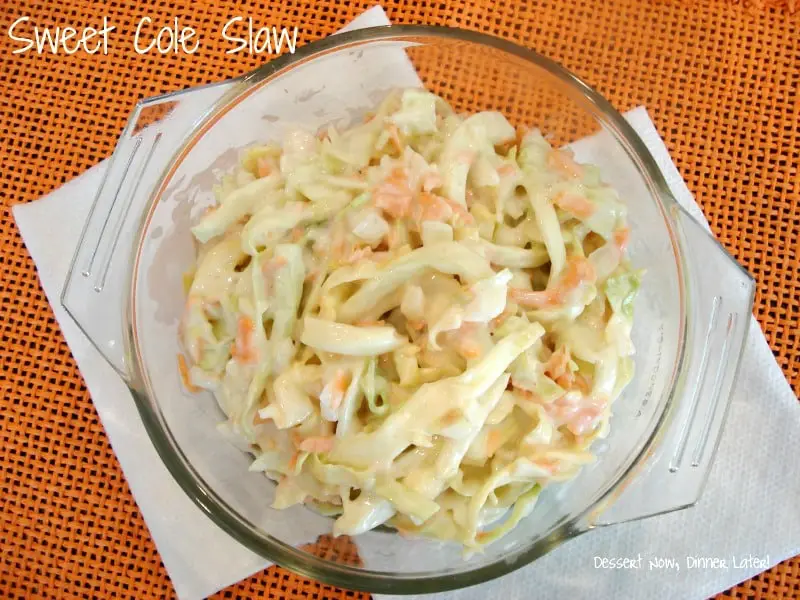 Sweet Cole Slaw