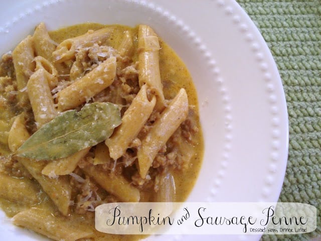 Pumpkin & Sausage Penne