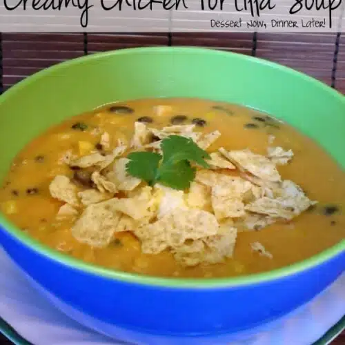 Creamy Chicken Tortilla Soup