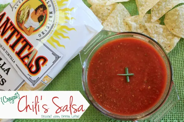 {Copycat} Chili’s Salsa