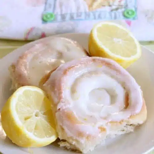 Lemon Sticky Rolls