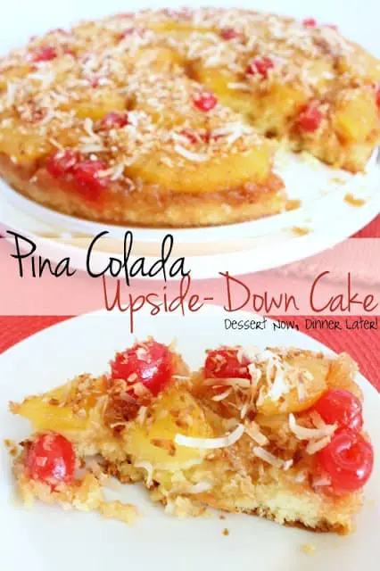 Piña Colada Upside-Down Cake