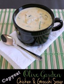 Copycat Olive Garden Chicken Gnocchi Soup Video Dessert