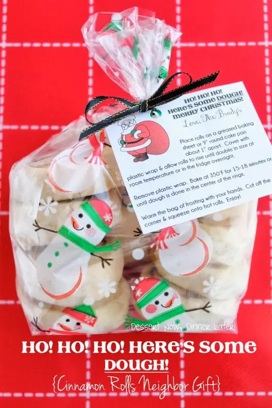 Cinnamon Rolls Neighbor Gift