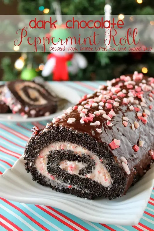 Dark Chocolate Peppermint Roll