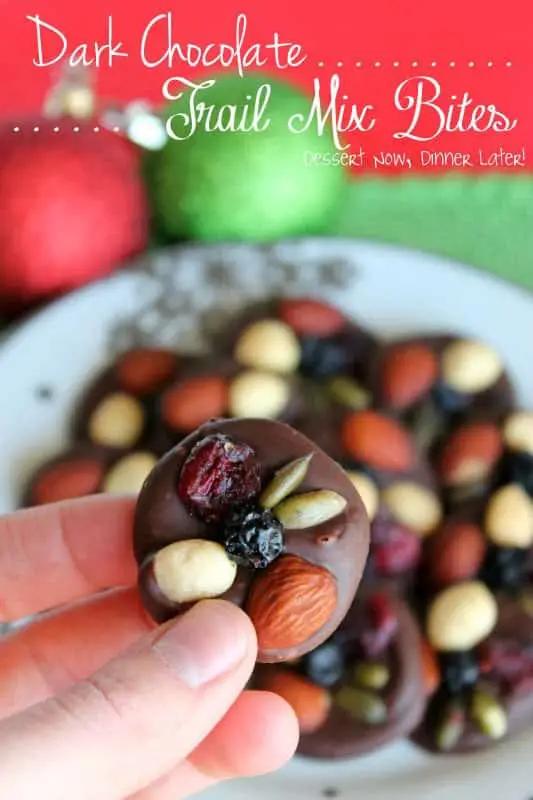 Dark Chocolate Trail Mix Bites