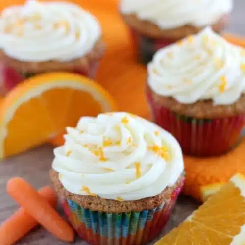 Coconut Carrot Cake Cupcakes