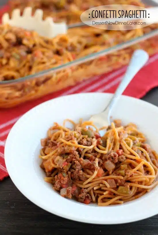 Confetti Spaghetti