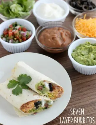 Seven Layer Burritos