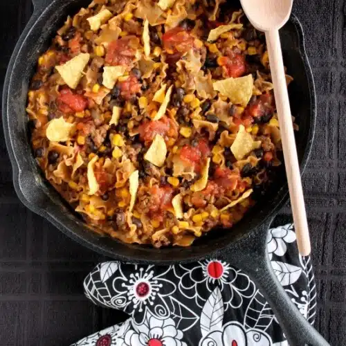 Nacho Supreme Skillet Pasta