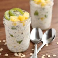 Tropical Overnight Oats | Dessert Now Dinner Later