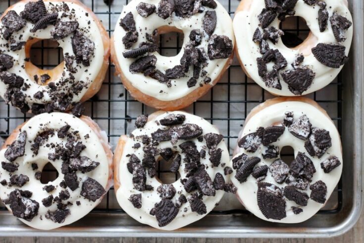 Cookies and Cream Donuts | Dessert Now Dinner Later