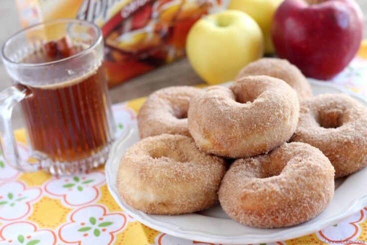 Apple Cider Donuts | Dessert Now Dinner Later