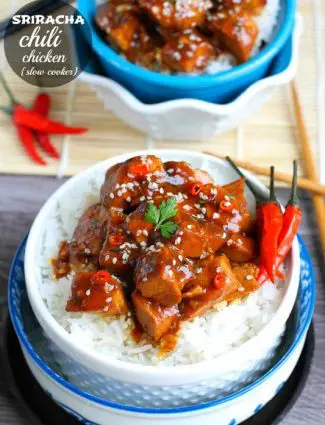 {Slow Cooker} Sriracha Chili Chicken