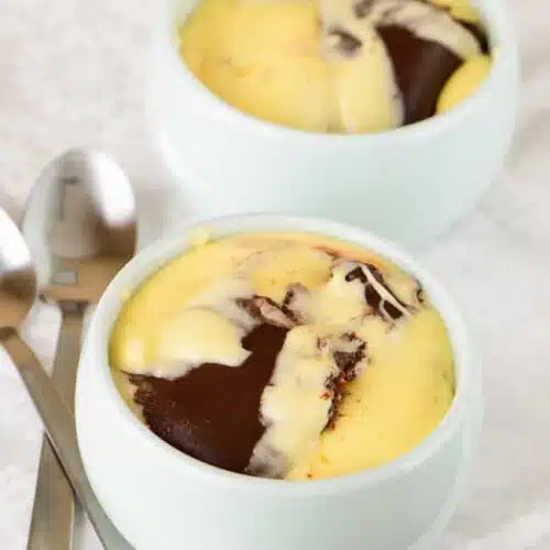 marshmallow fluff pudding chocolate swirl