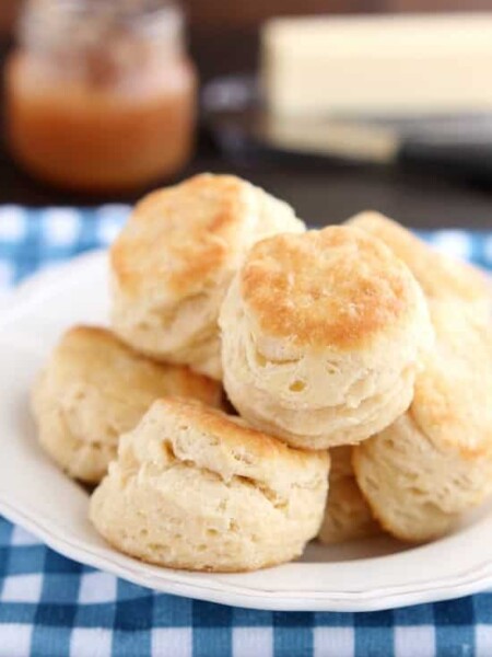 The secret to Foolproof Flaky Biscuits is revealed! Find out how to get flaky, layered, buttery, tender biscuits you will swoon over! (Tips, Tricks, & Photo Tutorial Included!)