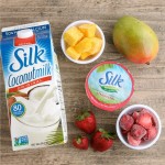 Strawberry Mango Dairy Free Smoothie | Dessert Now Dinner Later