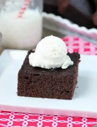 These gluten-free brownies are made with coconut flour for a delicious wheat-free treat!