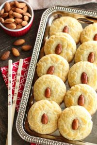 Chinese Almond Cookies | Dessert Now Dinner Later