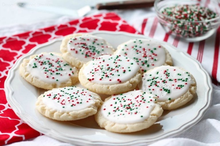 Christmas Meltaway Cookies (+ Video) - Dessert Now, Dinner Later!