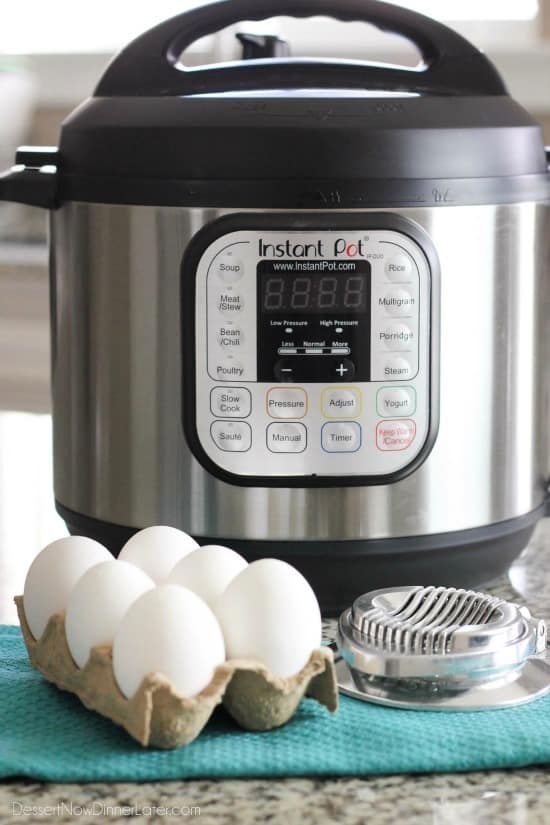 hard boiled eggs in the power pressure cooker xl