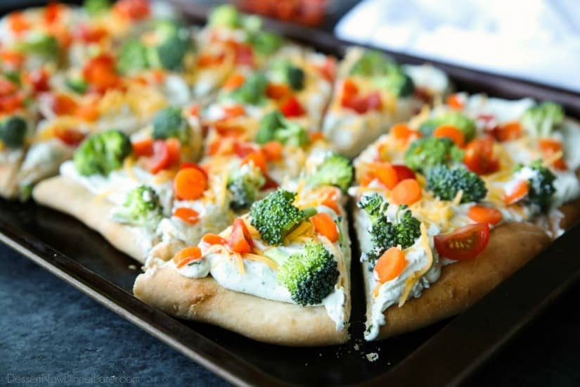  Vegetable Pizza Dessert Now Dinner Later 