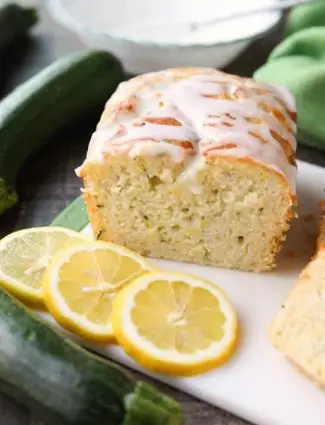 Lemon Zucchini Bread combines two favorites into one easy-to-make loaf! The fresh summer zucchini keeps this cake incredibly moist, and the zesty lemon flavor is tangy and sweet.