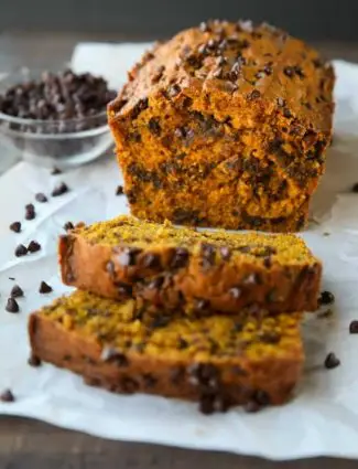 This Pumpkin Chocolate Chip Bread recipe makes two loaves and uses one full can of pumpkin. Save one loaf for you and take the other to a friend, or freeze the second loaf to enjoy later on. This bread is simple, classic, and delicious! 