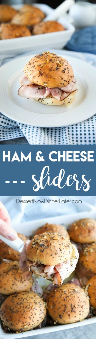 Ham and Cheese Sliders | Dessert Now Dinner Later