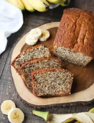 Use up those ripe bananas in this easy Banana Bread Recipe. The most delicious, moist, classic banana bread recipe. No mixer needed for this one-bowl quick bread.