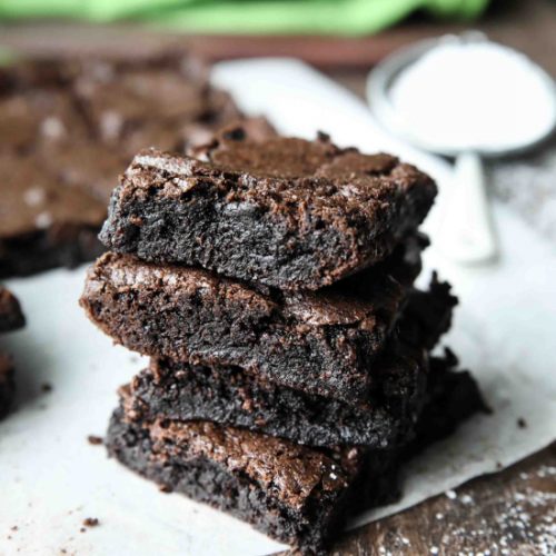 Fudgy Brownies | Dessert Now Dinner Later