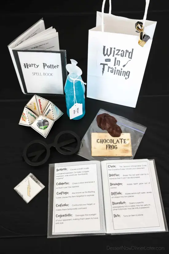Harry Potter Party Favors Goodie Bags  Harry potter theme birthday, Harry  potter theme party, Harry potter party favors