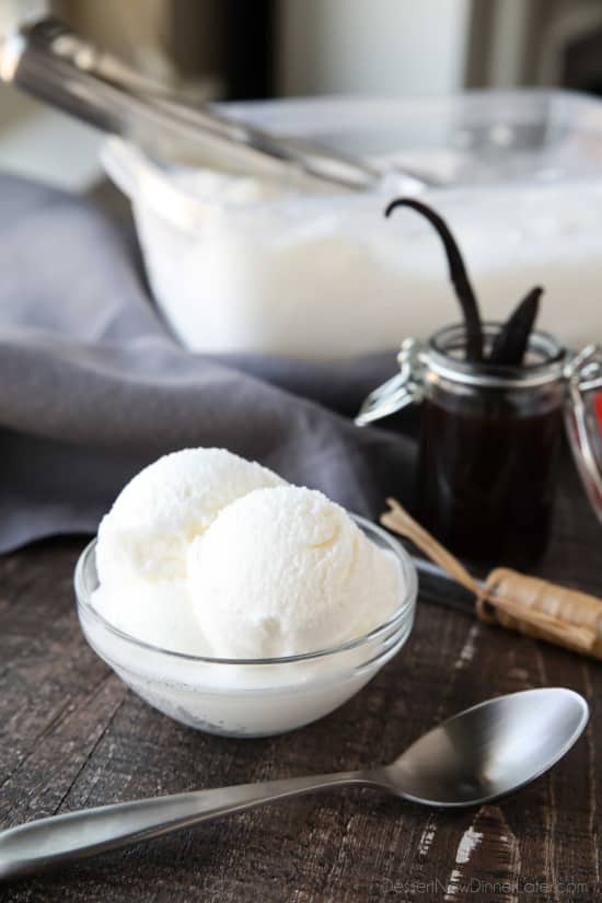 Easy vanilla ice cream recipe