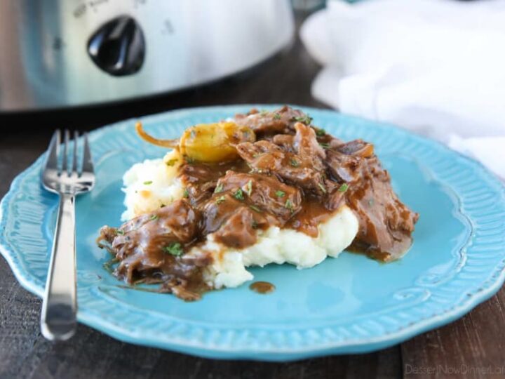 6 Ingredient Dutch Oven Mississippi Pot Roast - EazyGrub