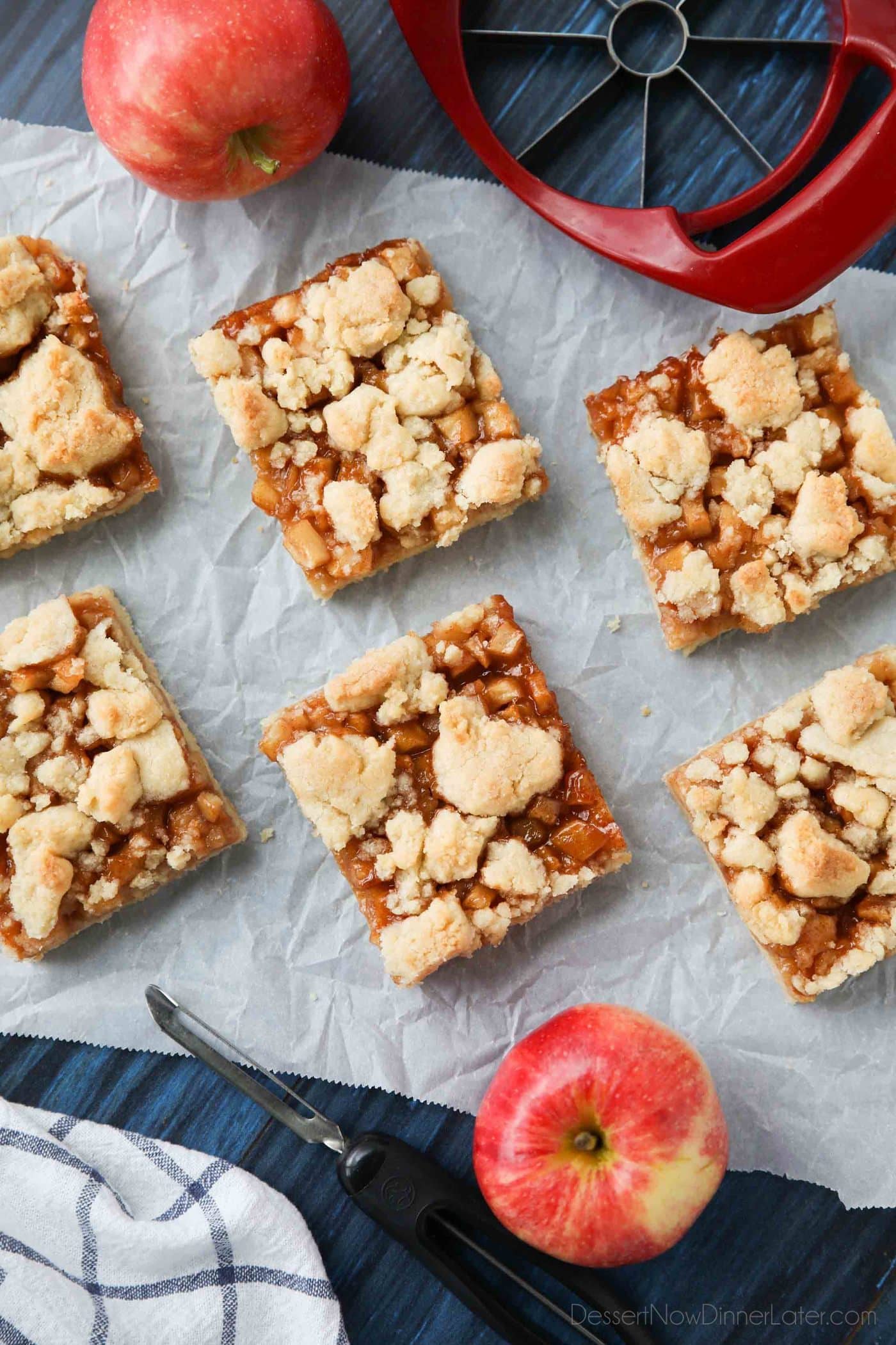 Apple Crumb Bars Dessert Now Dinner Later