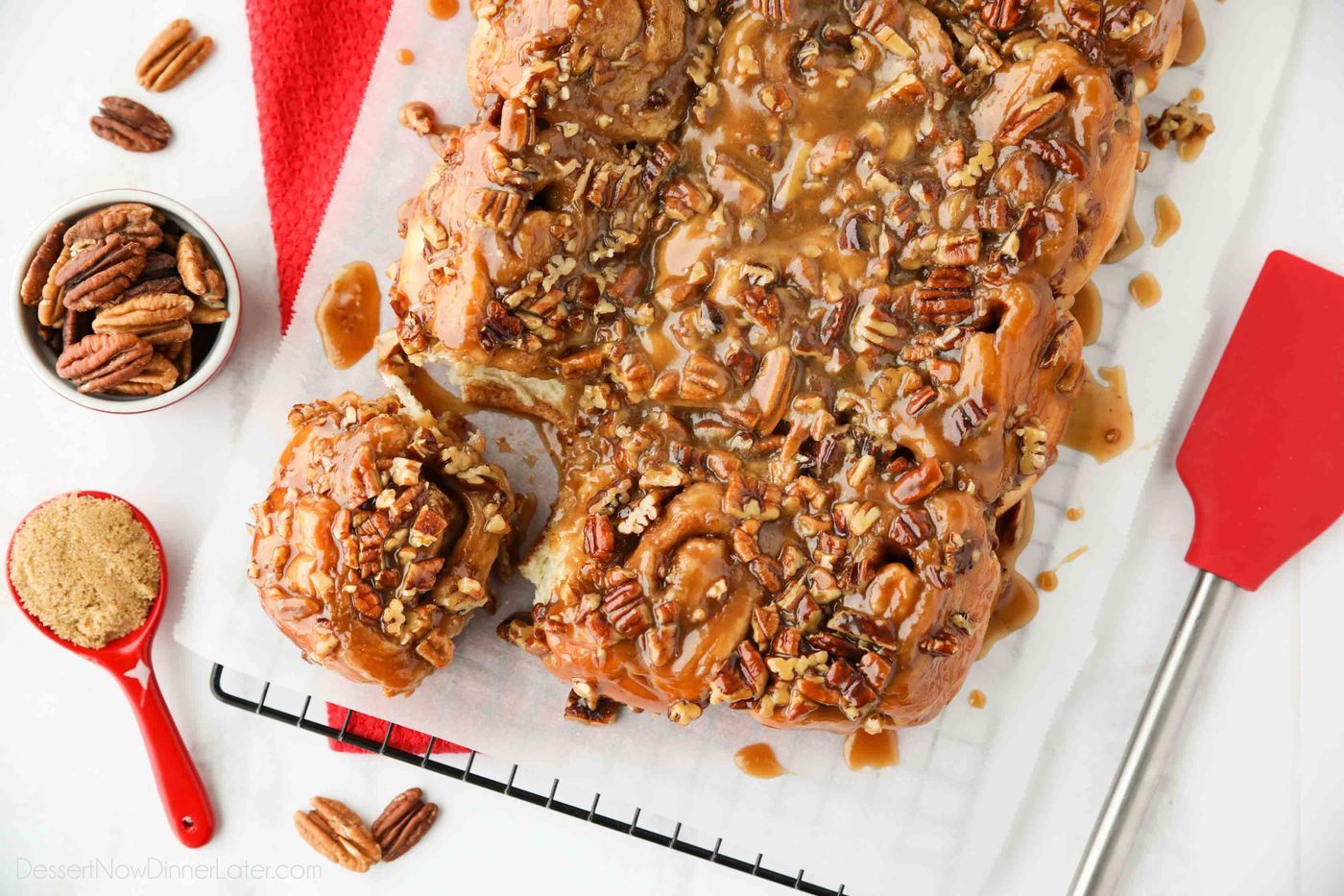 Easy Caramel Pecan Rolls Video Aka Sticky Buns Dessert Now Dinner Later 