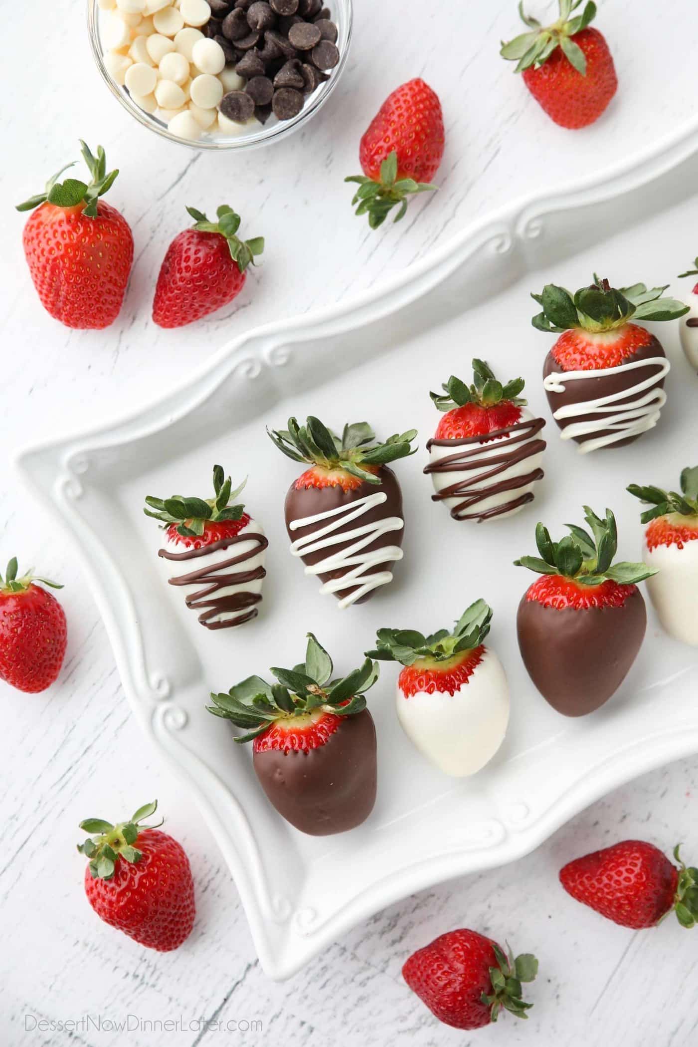 Gourmet Chocolate-Covered Strawberries Recipe 