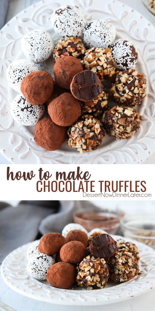 Chocolate Truffles | Dessert Now Dinner Later