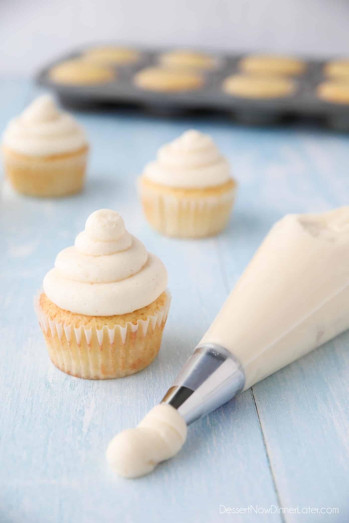 vanilla buttercream frosting for brownies