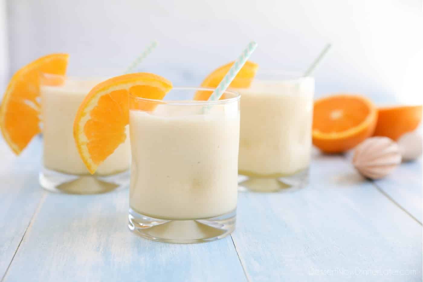 Classic Orange Julius (Copycat Recipe) + Video | Dessert Now Dinner Later