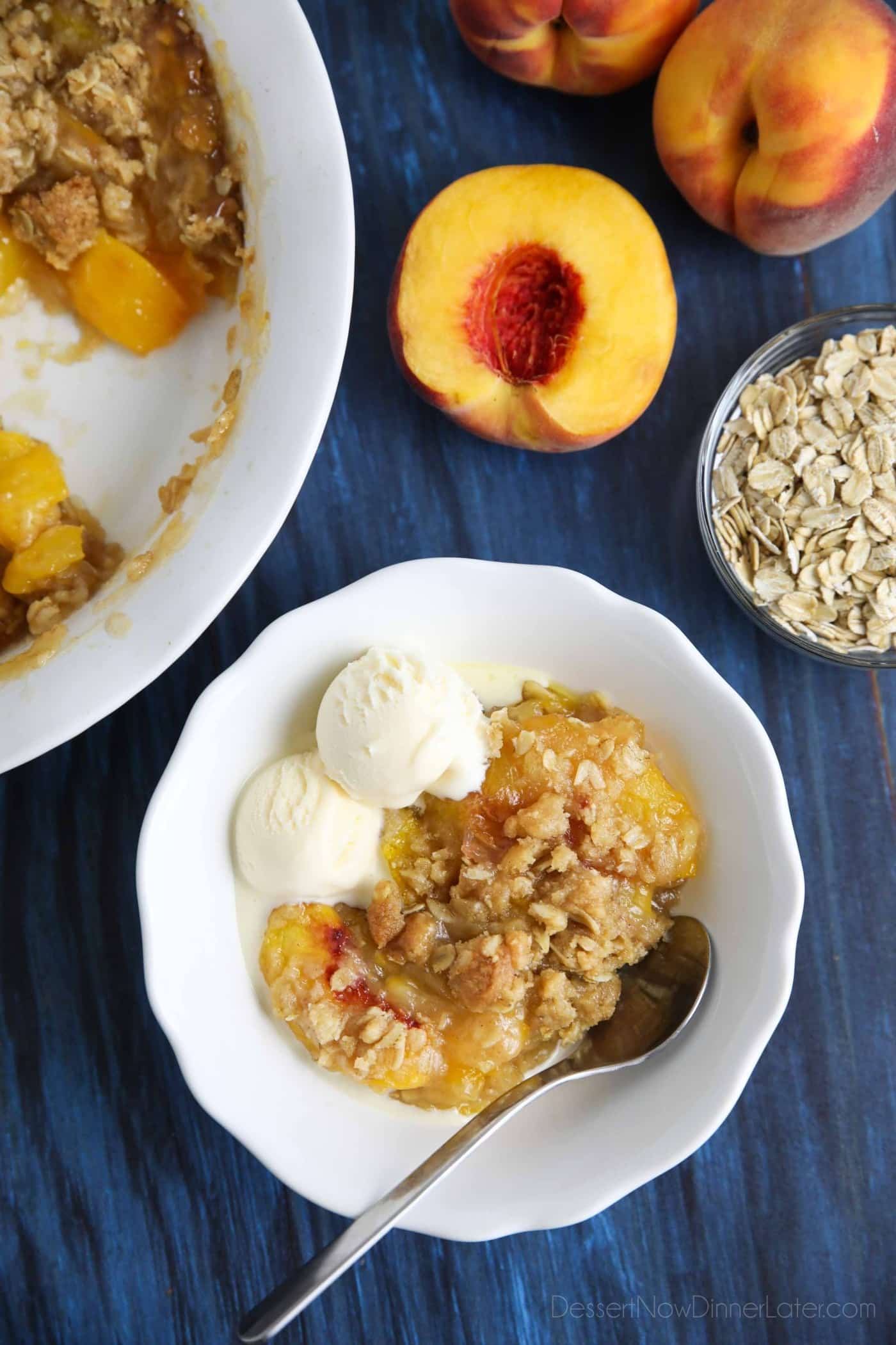 Peach Oatmeal ⋆ Easy, Tasty, and Only 20 Minutes!