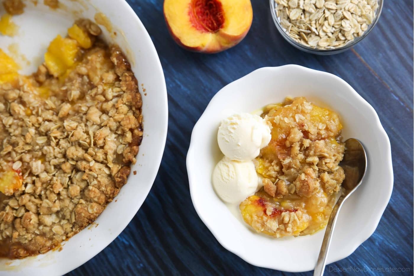 Peach Crisp (aka Peach Crumble) 