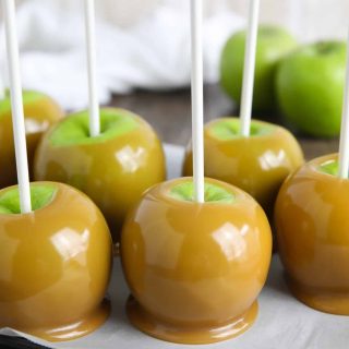 Homemade Caramel Apples | Dessert Now Dinner Later