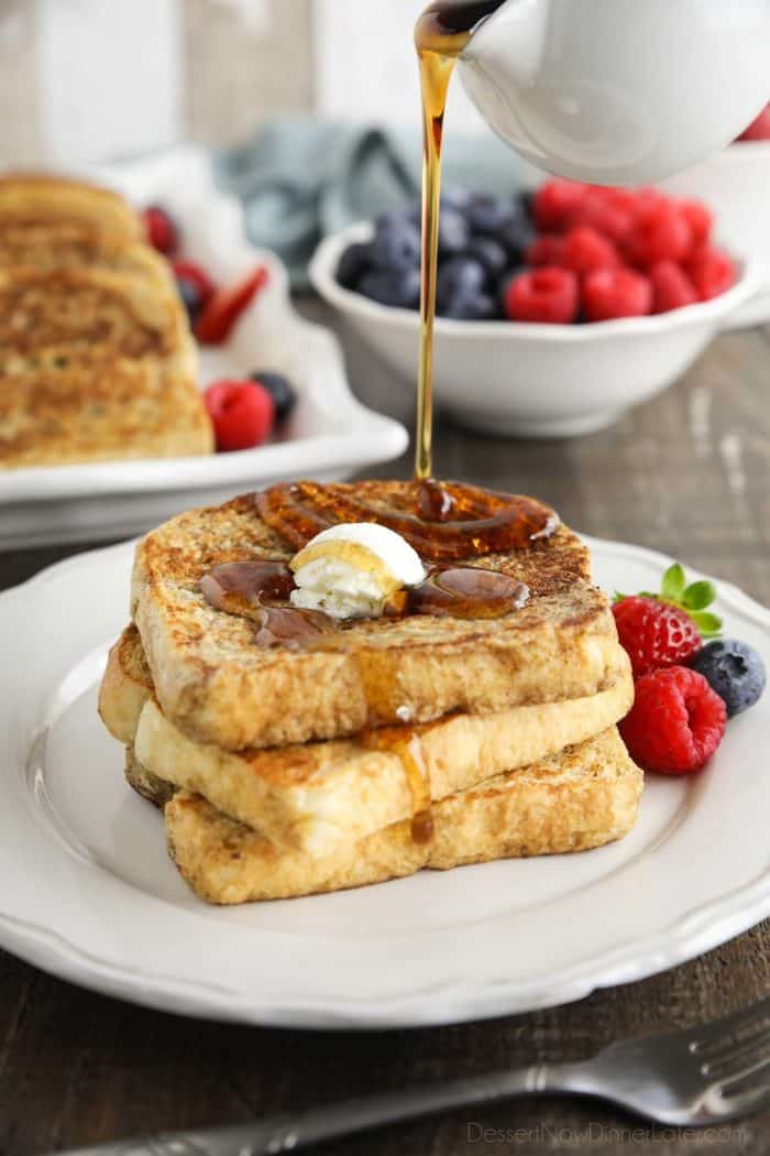 Classic French Toast Recipe (+ no clumps of cinnamon) | Dessert Now ...