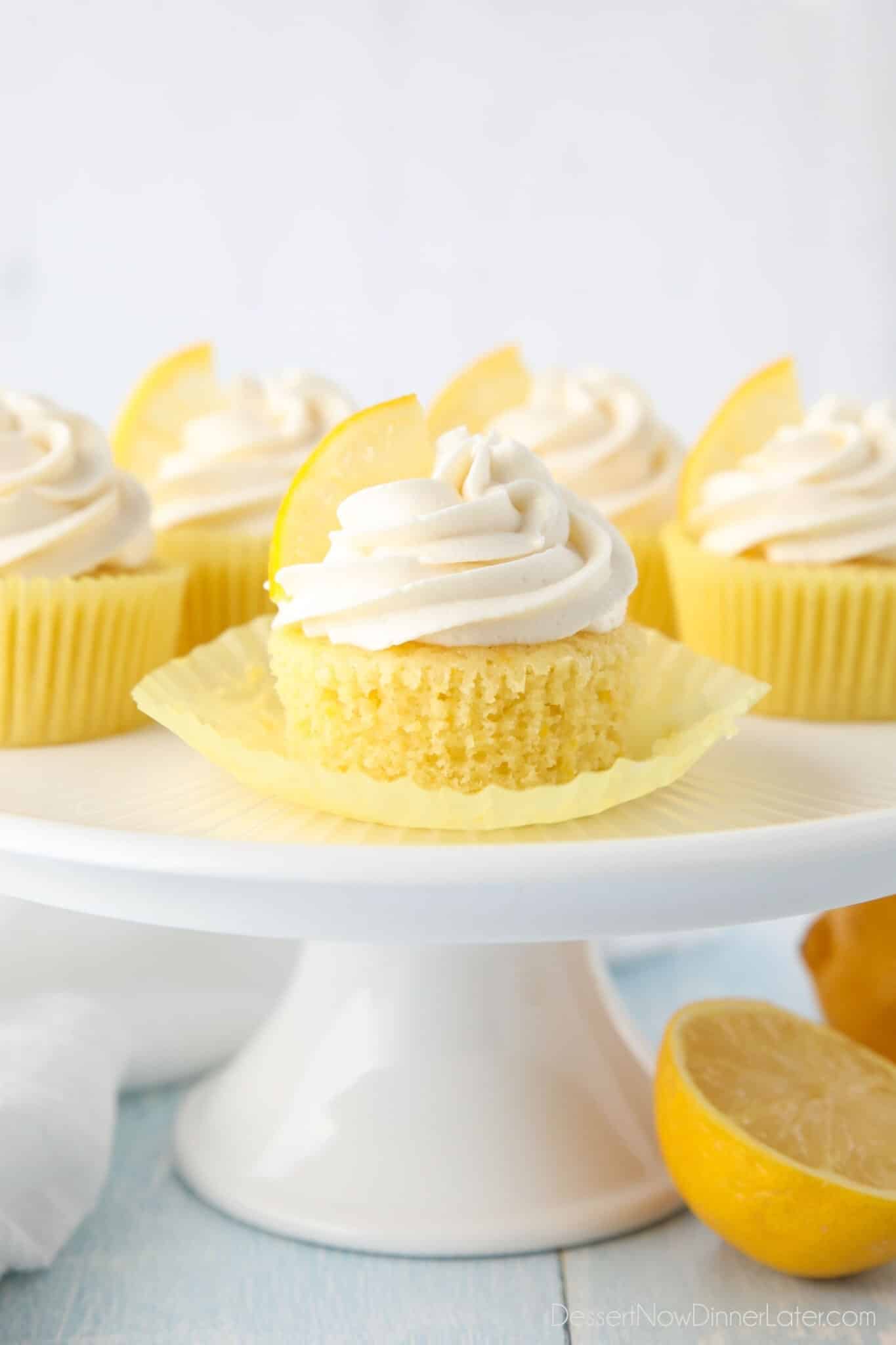 Lemon Cupcakes Recipe Dessert Now Dinner Later