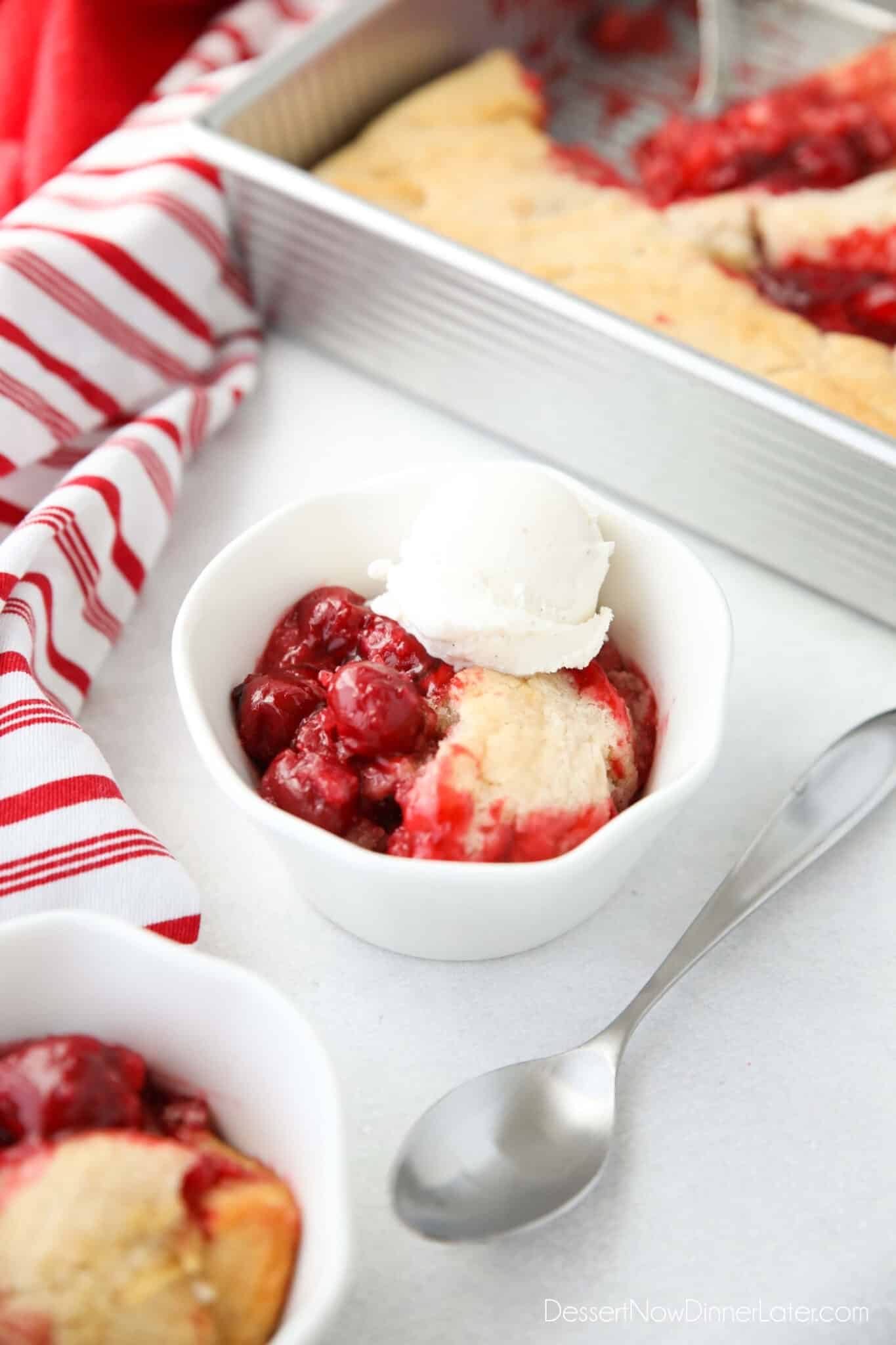 Easy Cherry Cobbler Dessert Now Dinner Later